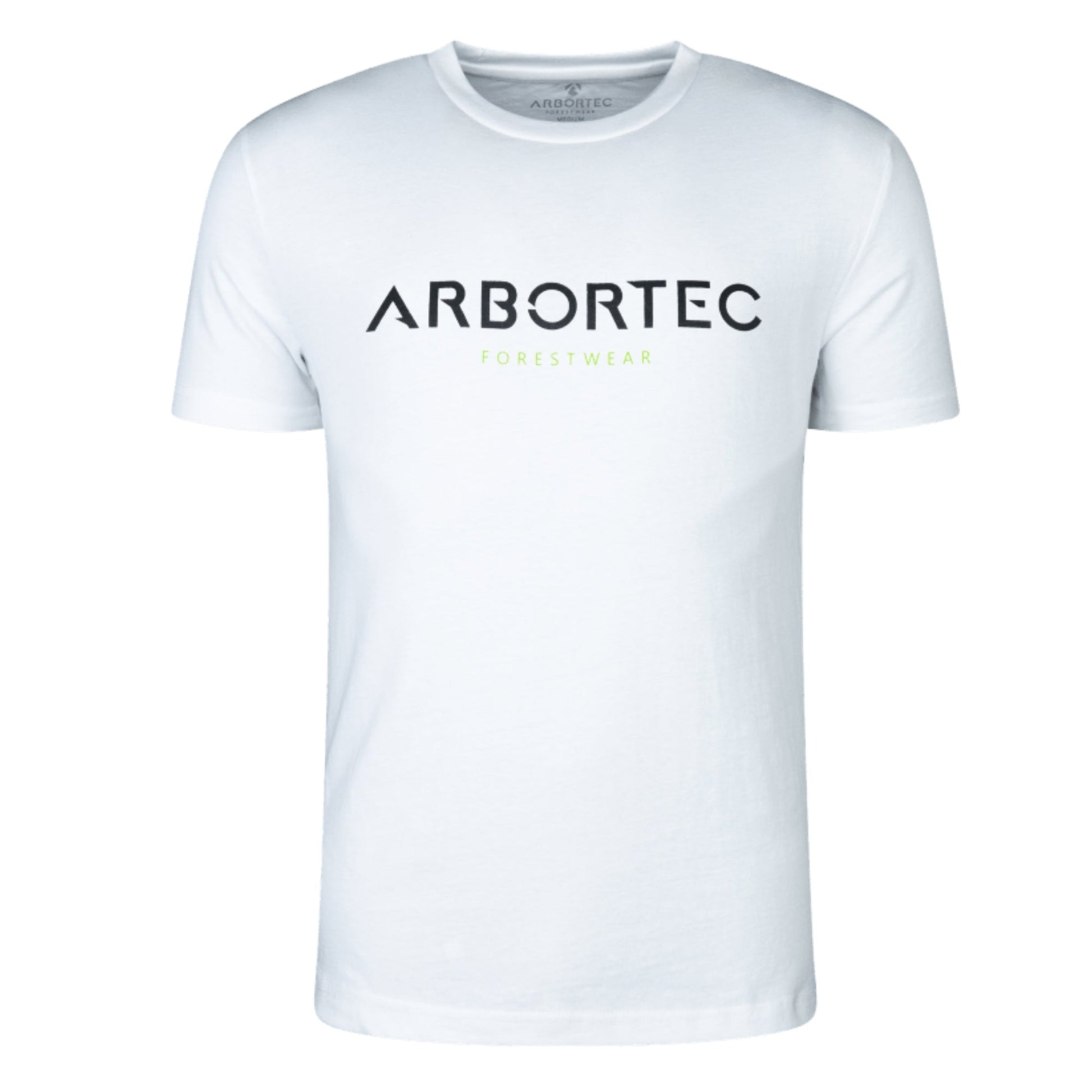 White Short Sleeve T-Shirt (Black - AWL) - Arbortec Forestwear