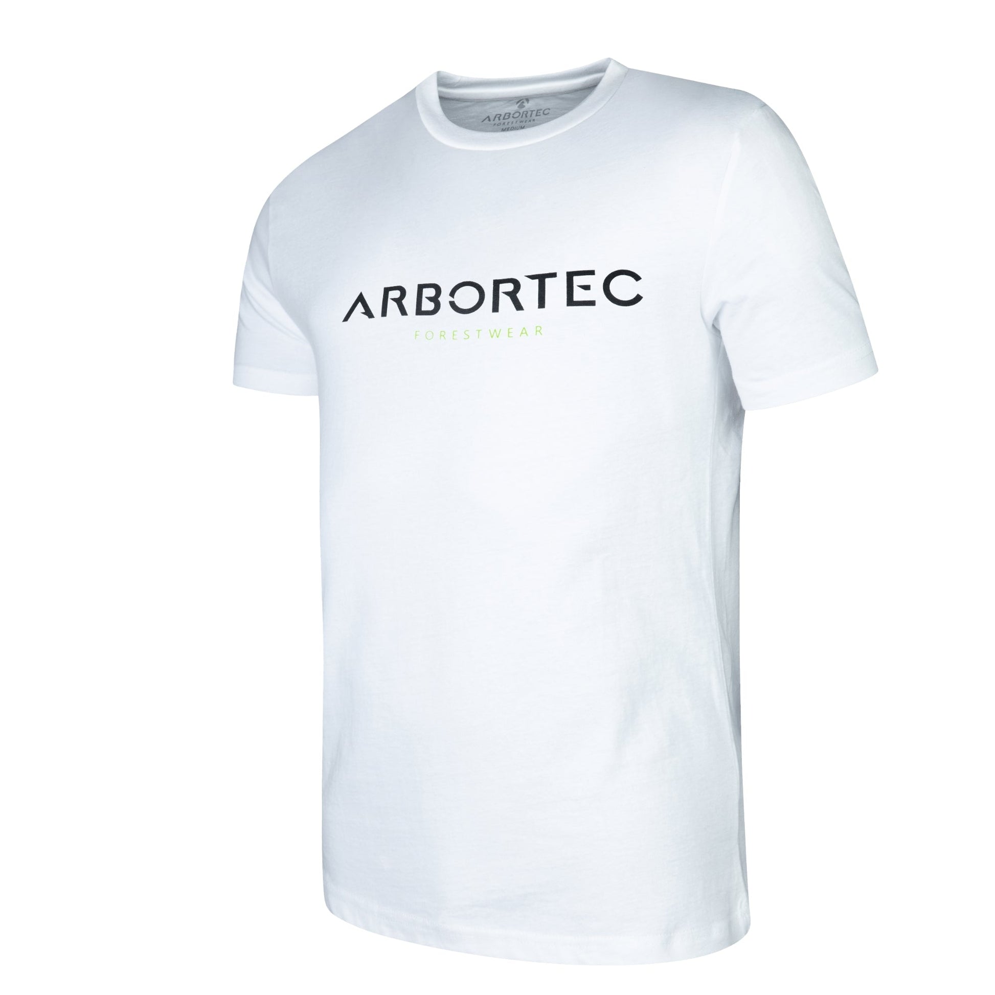 White Short Sleeve T-Shirt (Black - AWL) - Arbortec Forestwear