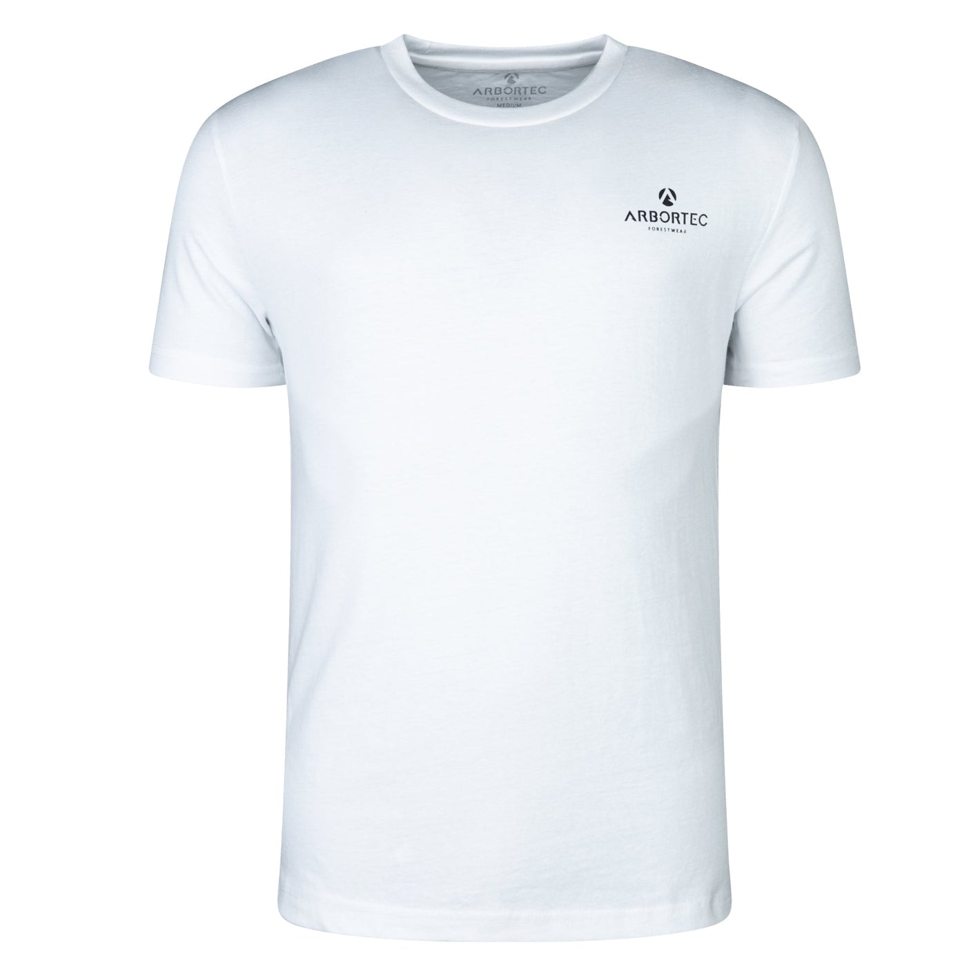 White Short Sleeve T-Shirt (Lime - LTTL/AFS) - Arbortec Forestwear