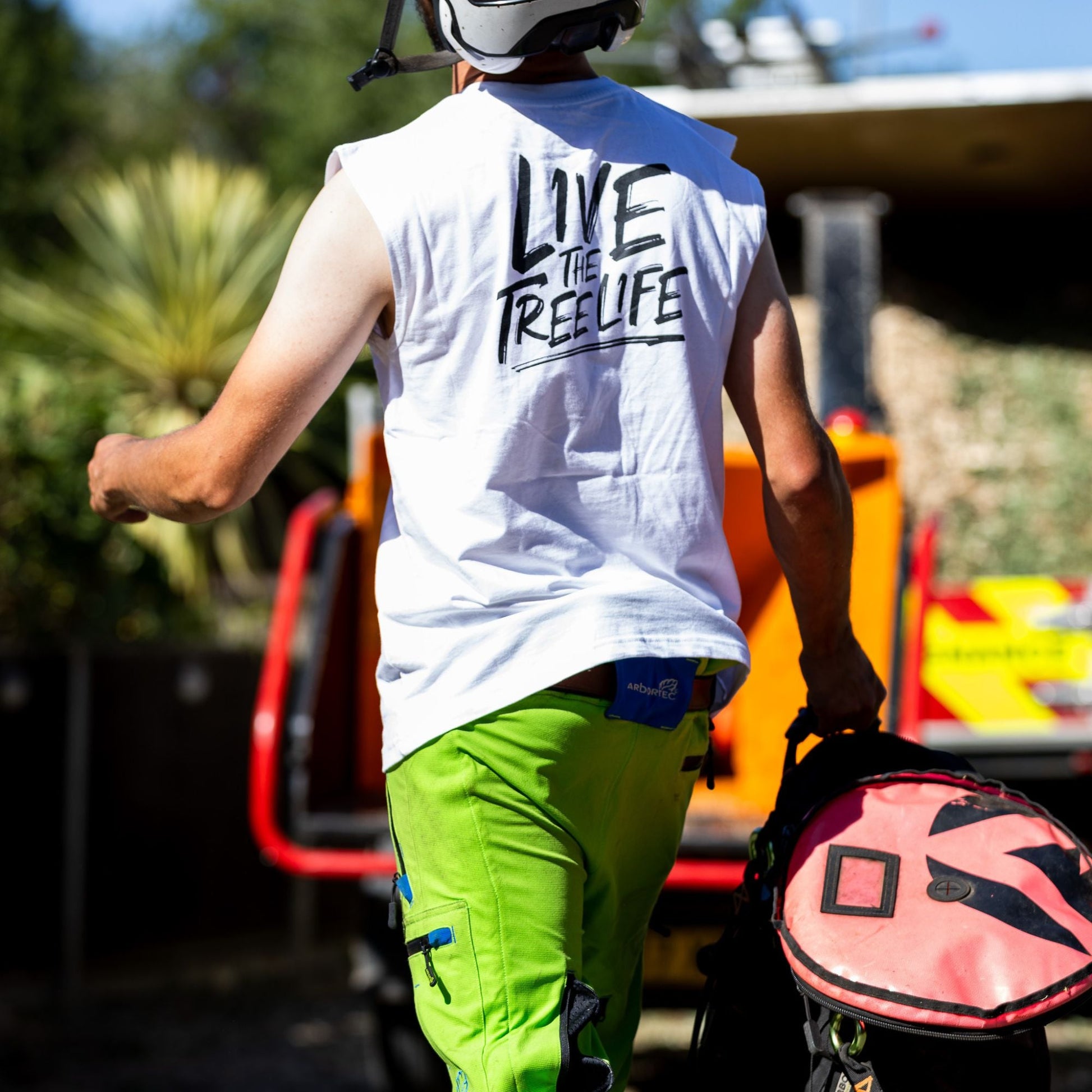 White Tank Top (AIS/LTTL) - Arbortec Forestwear