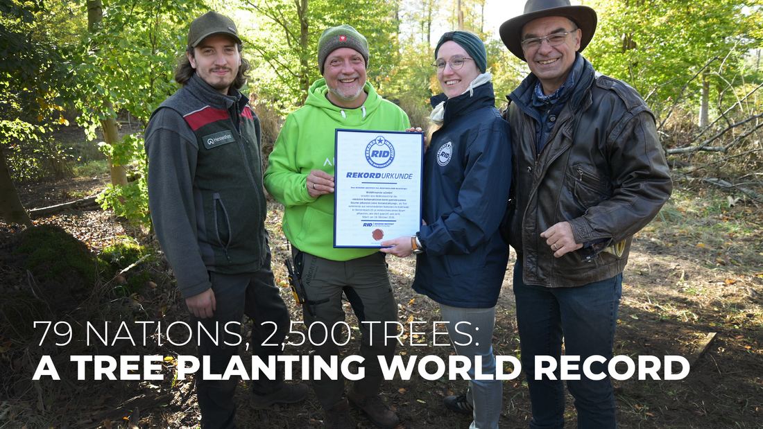 79 Nations, 2,500 Trees: A Tree Planting World Record