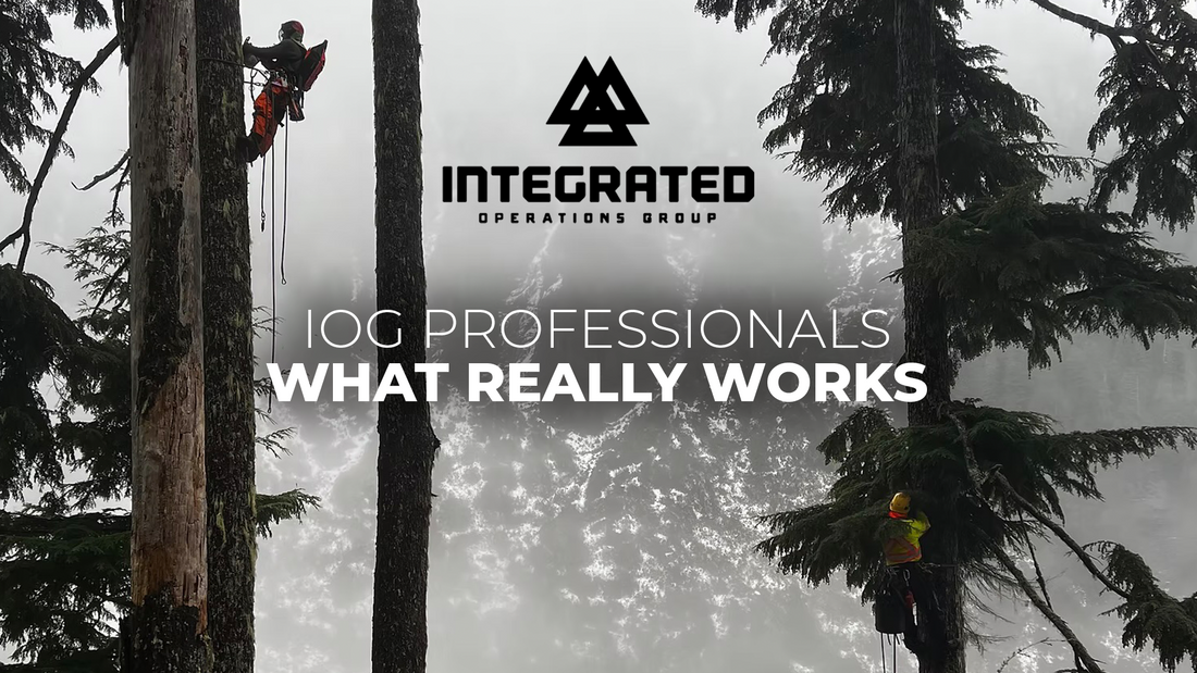 Chainsaw Trousers for Climbing and Felling: IOG Professionals on What Really Works