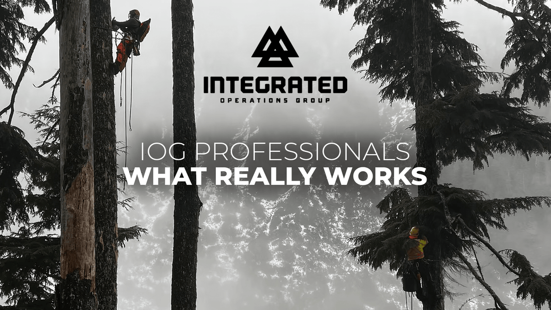 Chainsaw Trousers for Climbing and Felling: IOG Professionals on What Really Works - Arbortec Forestwear