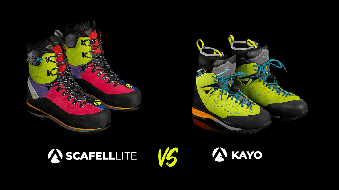 Kayo VS Scafell Chainsaw Boots from Arbortec: Which is Right for You? - Arbortec Forestwear