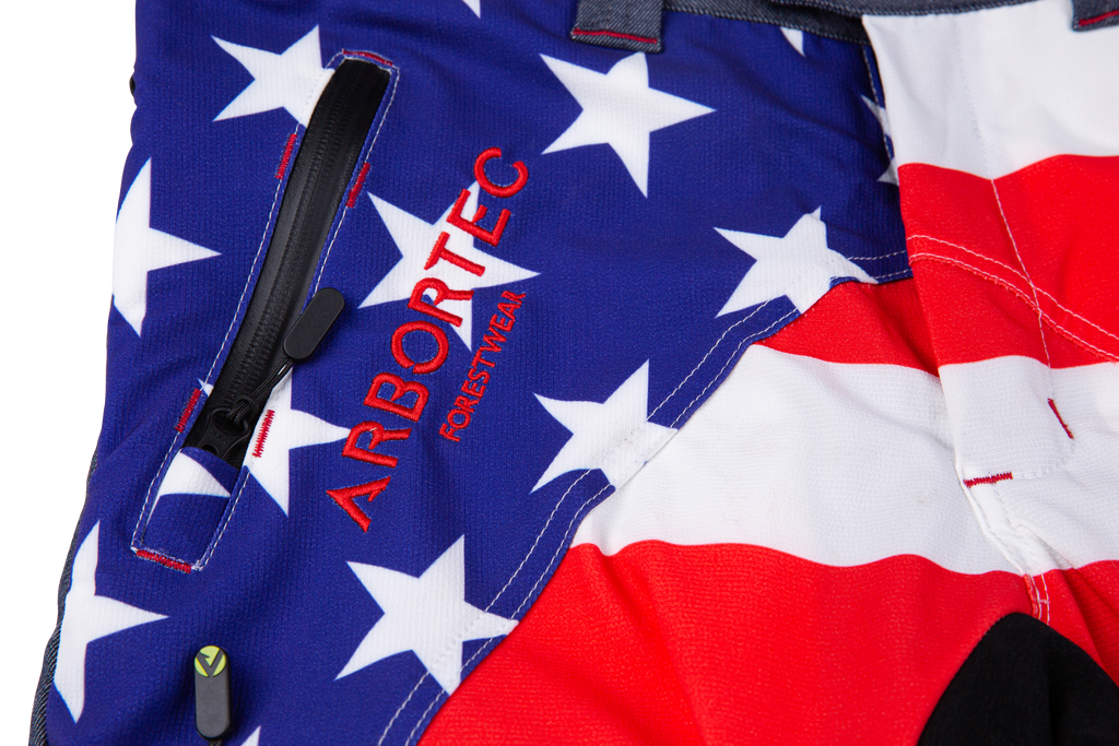 Trouser Breatheflex Pro US Patriot Pants with Arbortec logo 