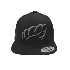 AT047 - Casquette de baseball forme classique Heritage - Noir/Gris