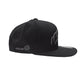 AT047 – Baseballkappe Classic Shape Heritage – Schwarz/Grau
