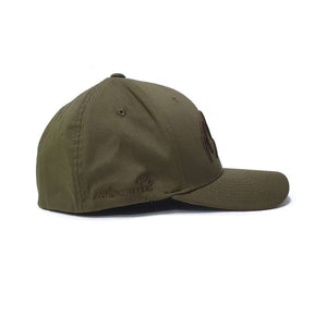 AT050 - Casquette de baseball à visière courbée Heritage - Olive