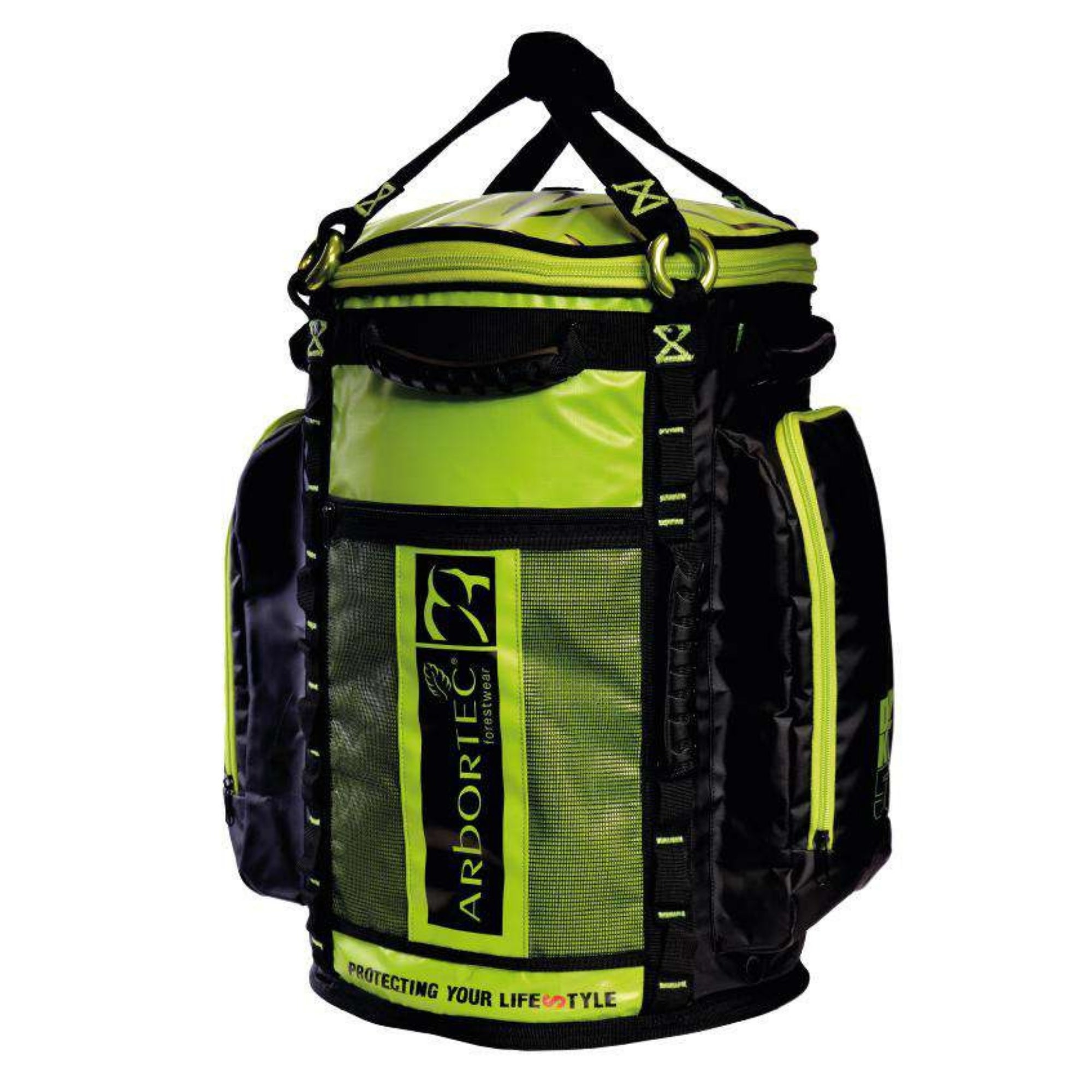 AT106-55 Cobra DryKit Rope Bag Lime/Black - 55 Litre