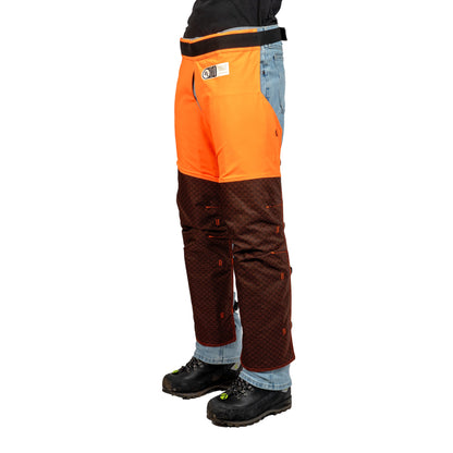AT4008(US) Arbortec Chainsaw Chaps Calf Wrap - Orange