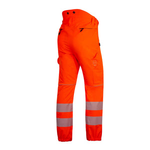 ATHV4010 Breatheflex Pantalon anti-coupure Design A Classe 1 - Orange haute visibilité