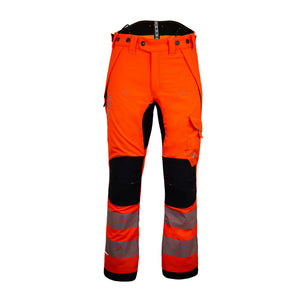ATHV4080 Arbortec Deep Forest Hi-Vis Chainsaw Trousers Design A/Class 1 – Orange