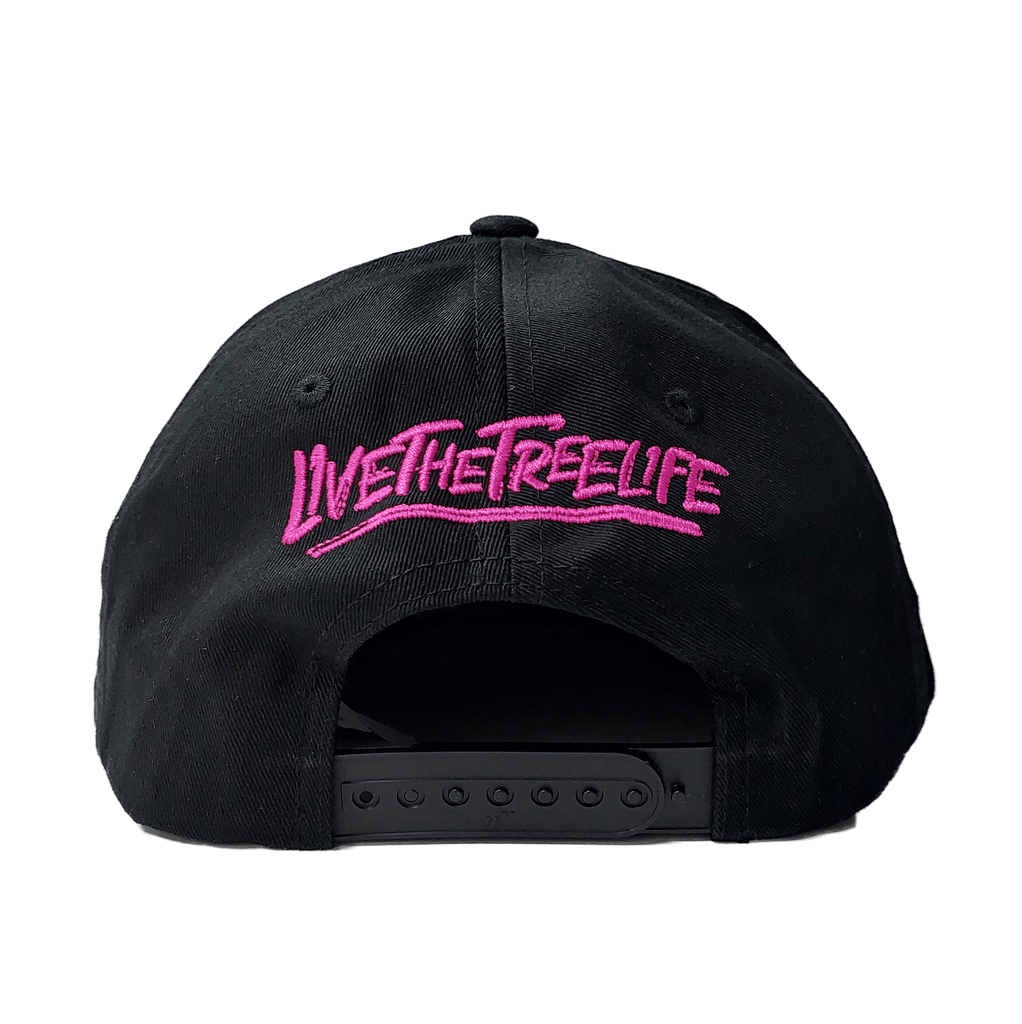 AT051 - Baseball Cap Classic Shape Front Icon - Pink - Arbortec Forestwear