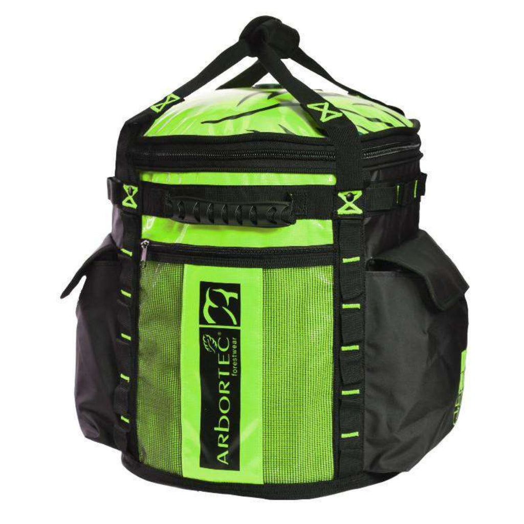 AT105 Cobra DryKit Rope Bag 35L Lime And Black - Arbortec Forestwear