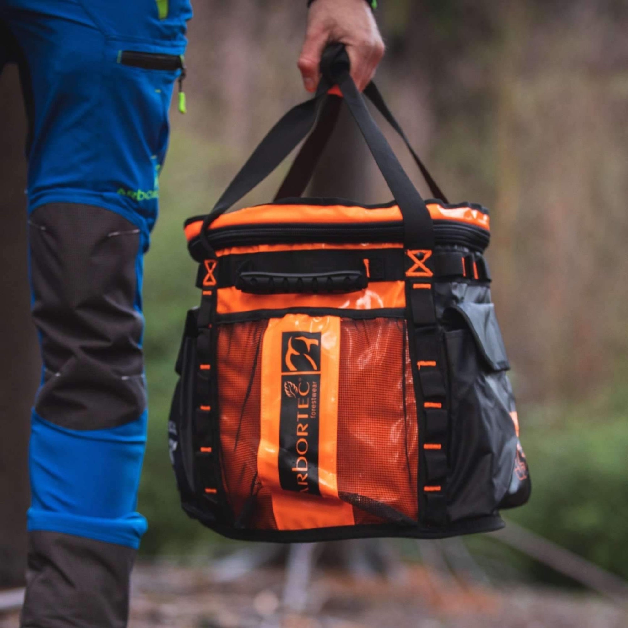 AT105 Cobra DryKit Rope Bag - Orange 35L - Arbortec Forestwear