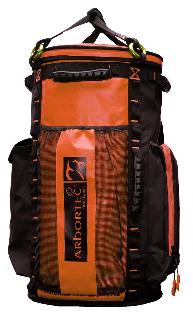AT107-65 Cobra DryKit Rope Bag HV Orange - 65 Litre - Arbortec Forestwear