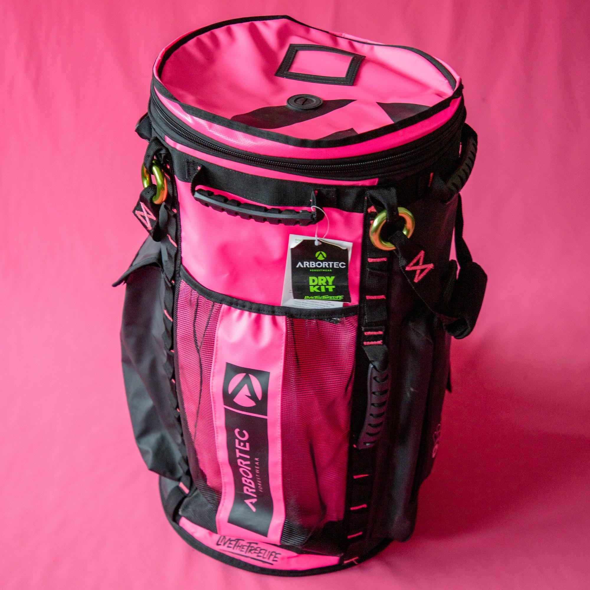 AT107 - 65 Cobra DryKit Rope Bag Pink - 65 Litre - Arbortec Forestwear