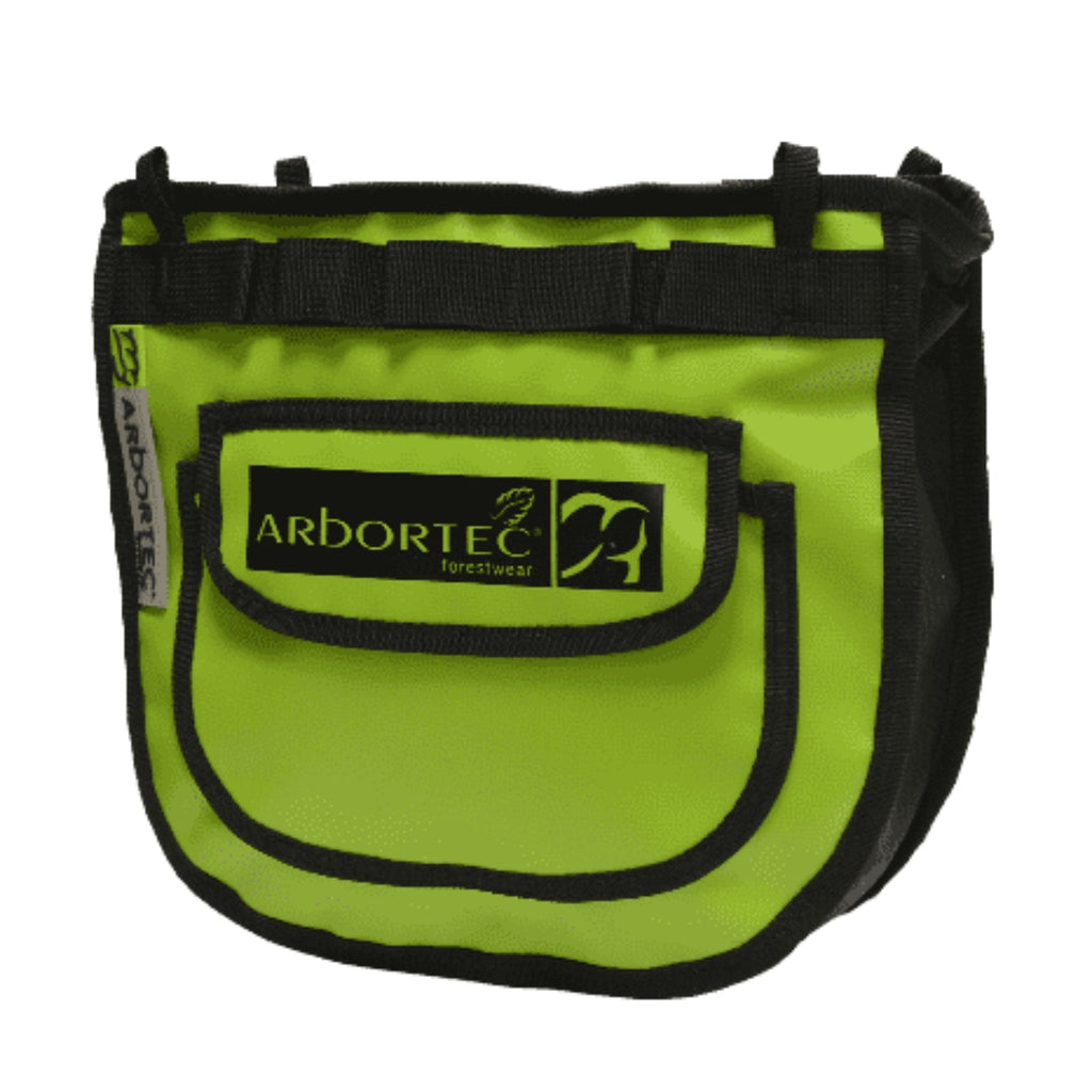 AT108 Clip - On Hip Pouch Large - Lime - Arbortec Forestwear