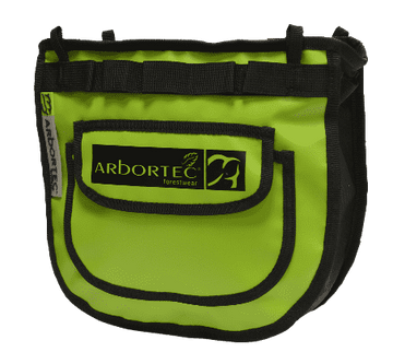 AT108 Clip-On Hip Pouch Large - Lime - Arbortec Forestwear