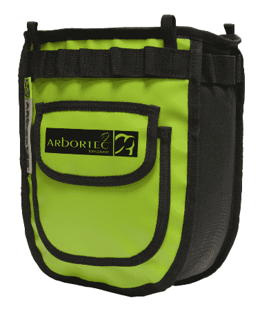 AT108 Clip-On Hip Pouch Small - Lime - Arbortec Forestwear