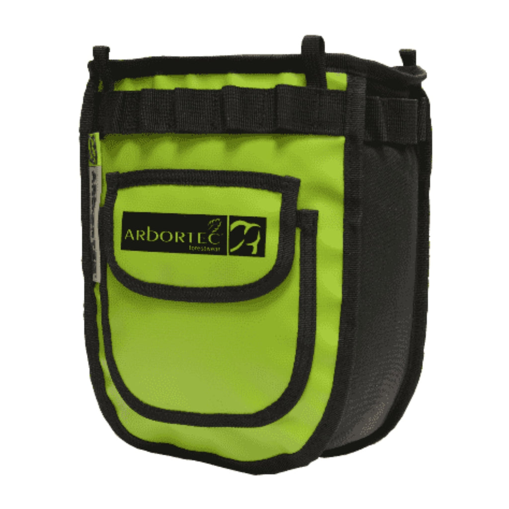 AT108 Clip - On Hip Pouch Small - Lime - Arbortec Forestwear