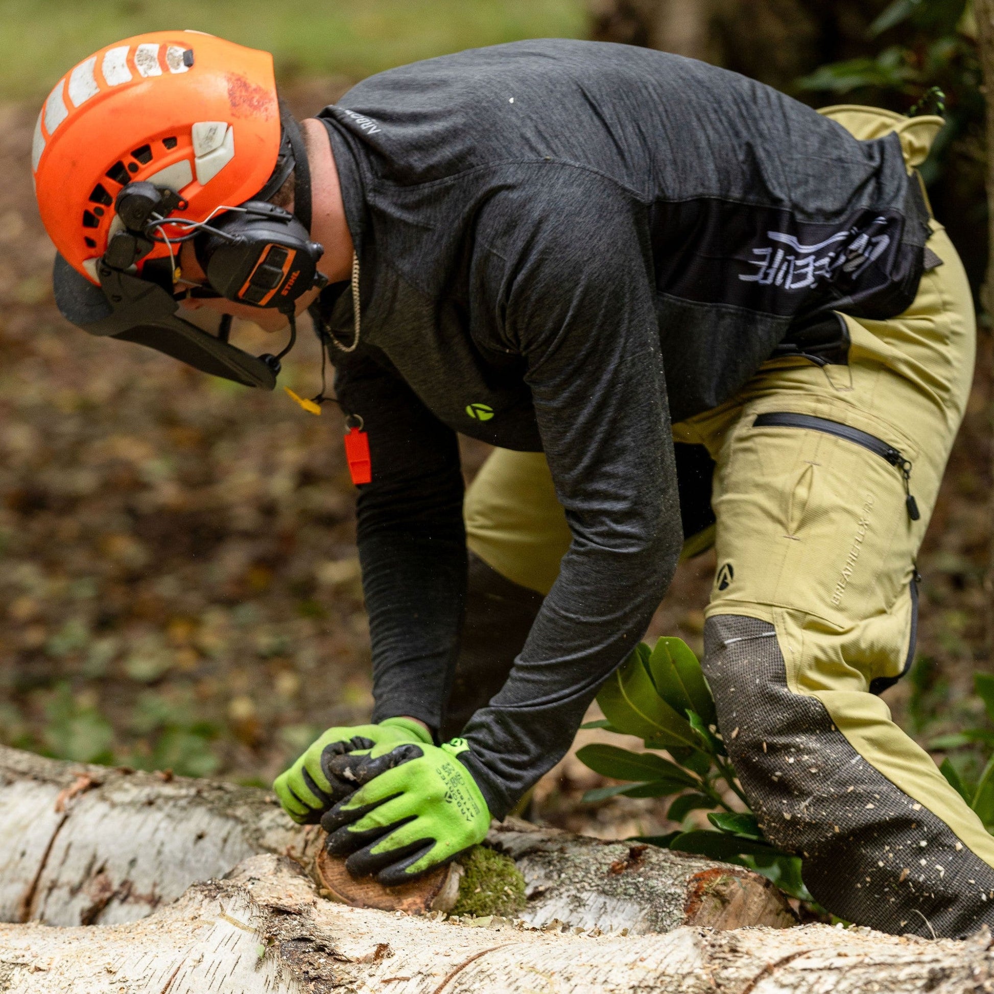 AT150 Microfoam Nitrile Grip Climbing Glove - Arbortec Forestwear