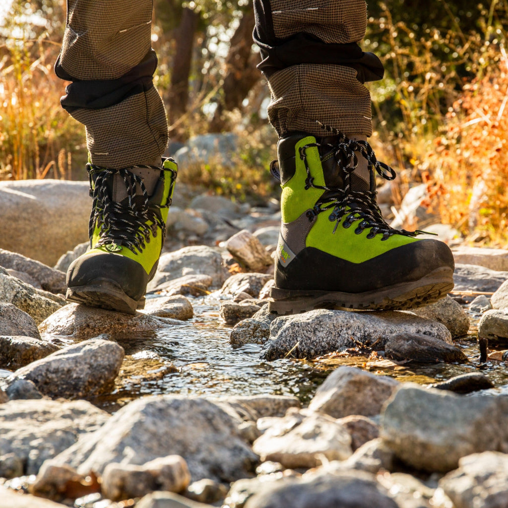 AT33000 - Scafell Lite Class 2 Chainsaw Protection Boot - Lime - Arbortec Forestwear