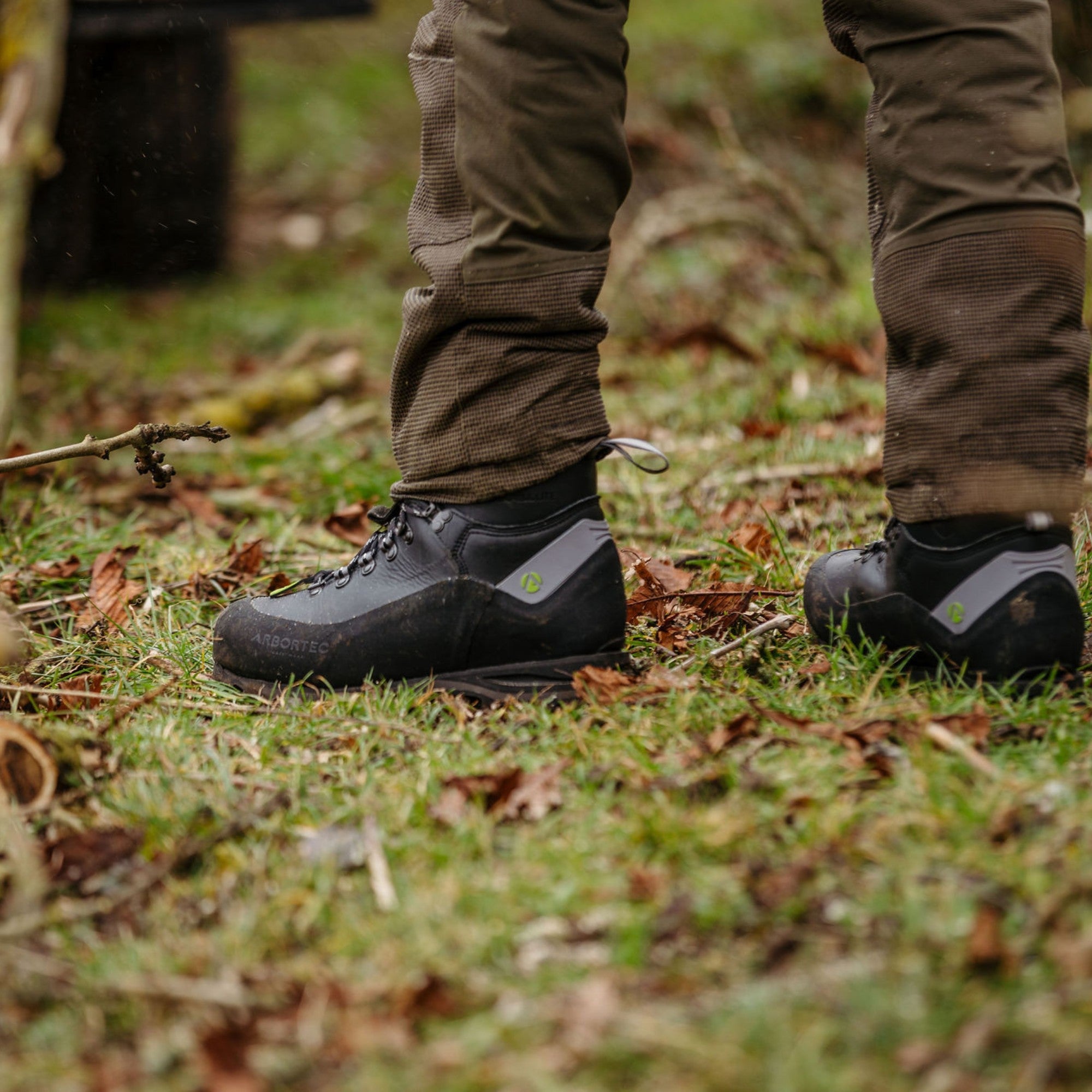 AT33100 - Scafell Lite Class 2 Chainsaw Protection Boot - Black - Arbortec Forestwear