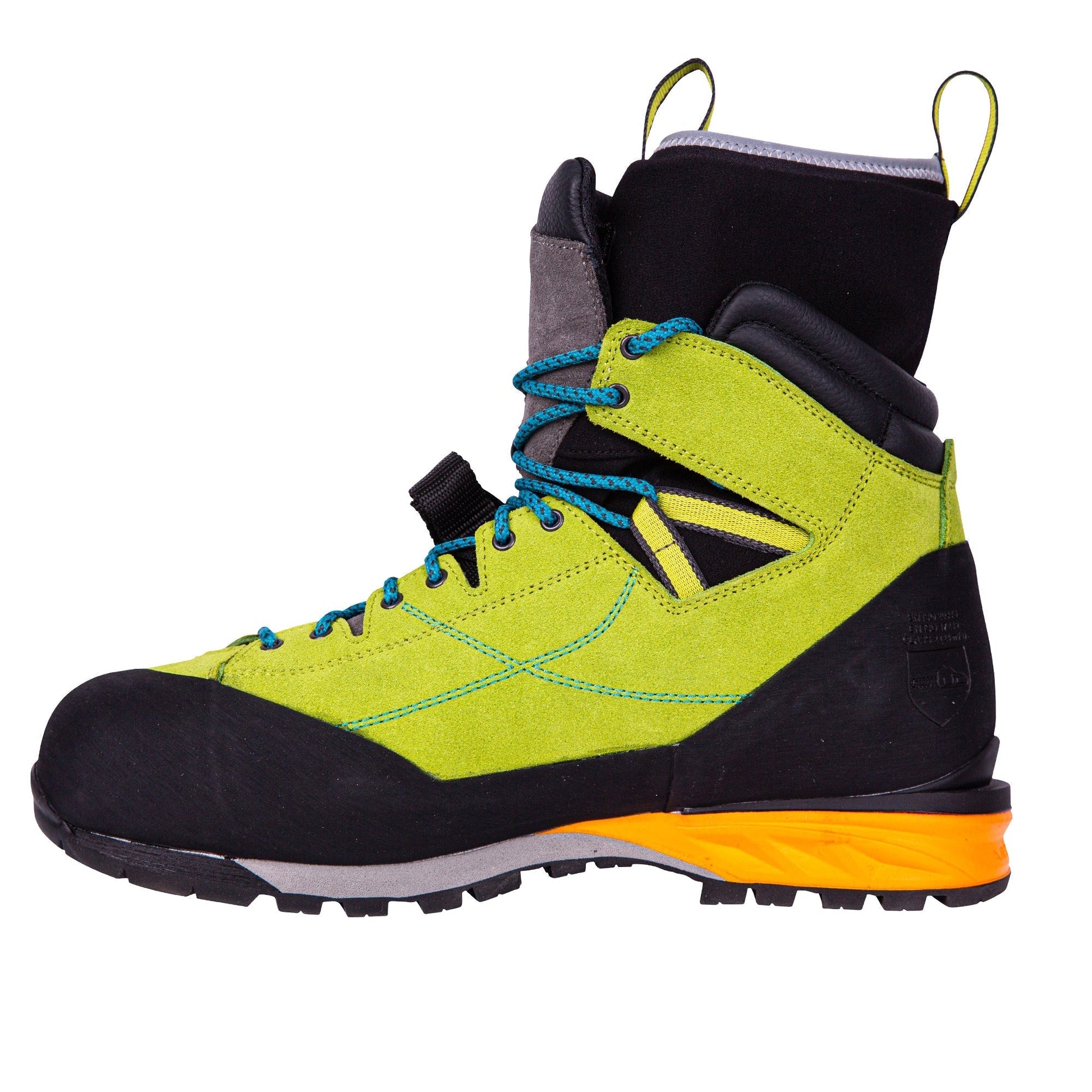 AT34000 Kayo Chainsaw Protective Climbing Boots – Lime - Arbortec Forestwear