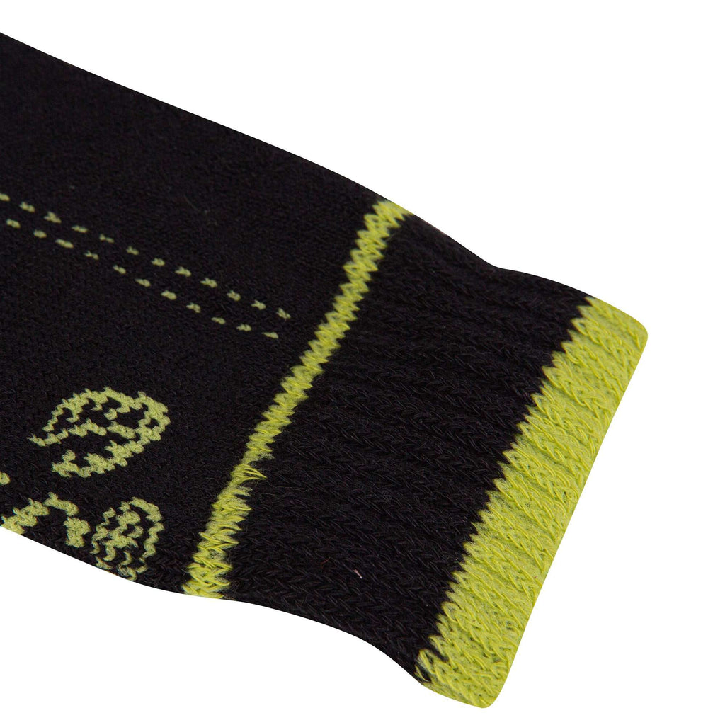 AT3819 Xpert Lo Sock - Black / Lime - Arbortec Forestwear