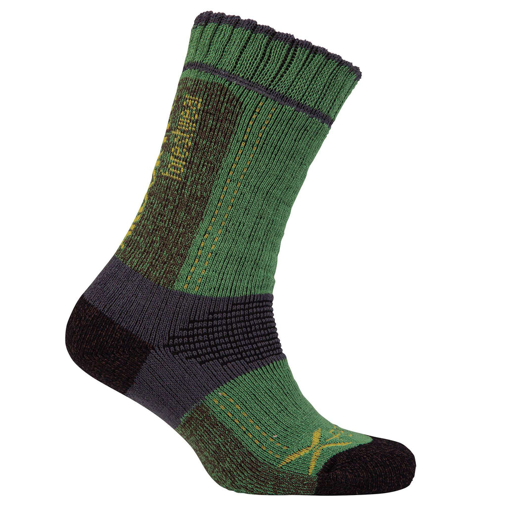 AT3820 Lo Sock Xpert - Olive/Yellow - Arbortec Forestwear