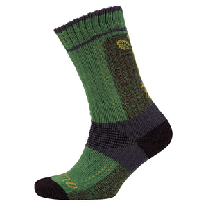 AT3820 Lo Sock Xpert - Olive/Yellow - Arbortec Forestwear