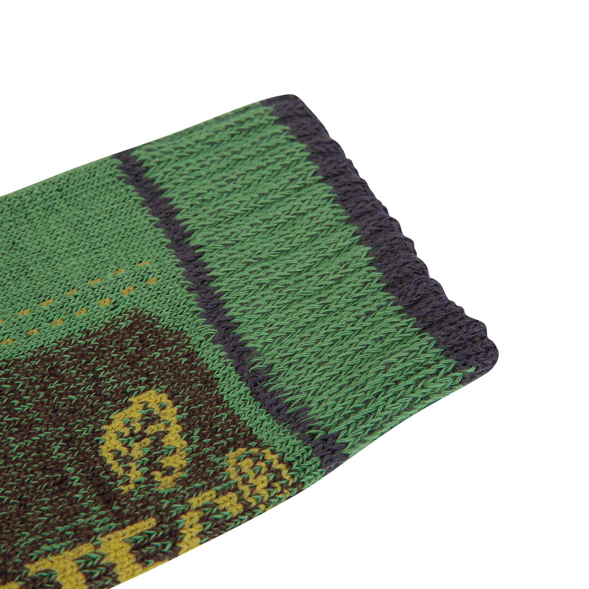 AT3820 Lo Sock Xpert - Olive/Yellow - Arbortec Forestwear