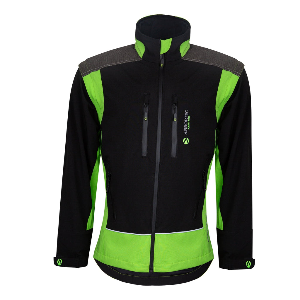 AT4000 Breatheflex Performance Work Jacket - Lime - Arbortec Forestwear