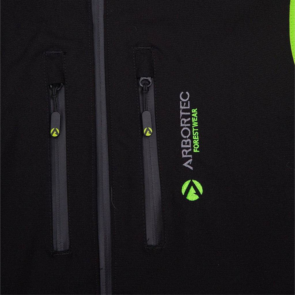 AT4000 Breatheflex Performance Work Jacket - Lime - Arbortec Forestwear