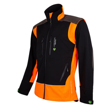 AT4000 Breatheflex Performance Work Jacket - Orange - Arbortec Forestwear