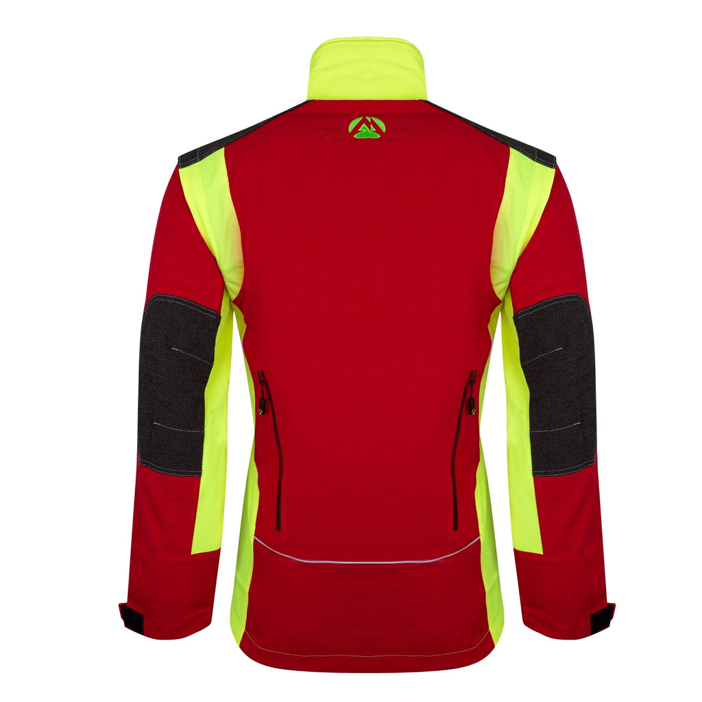 AT4000 Breatheflex Performance Work Jacket - Red - Arbortec Forestwear