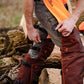 AT4008(US) Arbortec Chainsaw Chaps Calf Wrap - Orange - Arbortec Forestwear