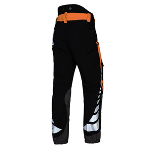 AT4010 Breatheflex Chainsaw Trousers Design A Class 1 - Orange - Arbortec Forestwear