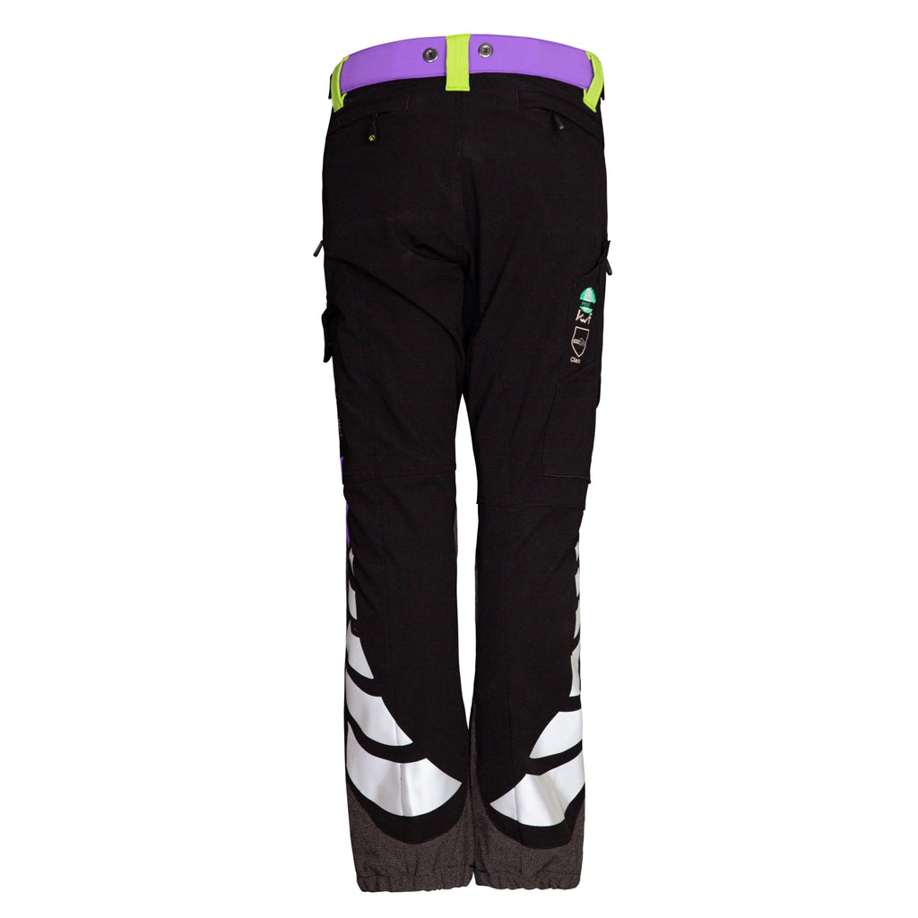 AT4010(F) Breatheflex Chainsaw trousers Female Design A Class 1 - Purple - Arbortec Forestwear