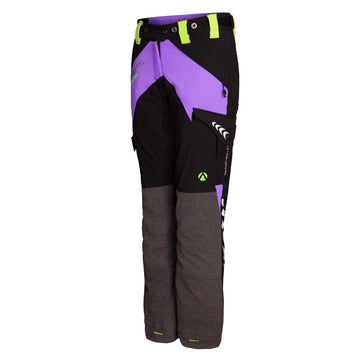 AT4010(F) Breatheflex Chainsaw trousers Female Design A Class 1 - Purple - Arbortec Forestwear