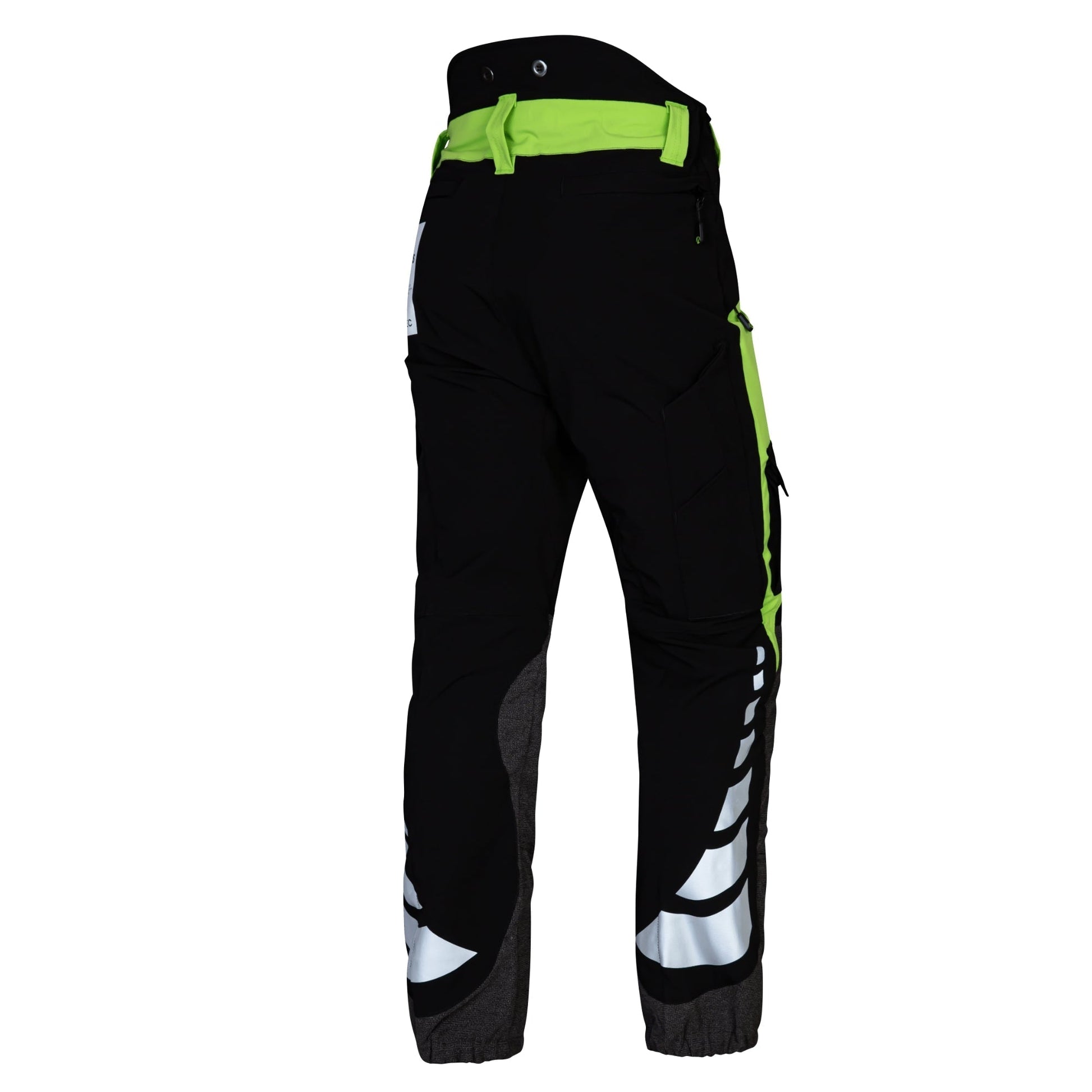 AT4010(US) Breatheflex Chainsaw Pants UL Rated - Lime/Black - Arbortec Forestwear