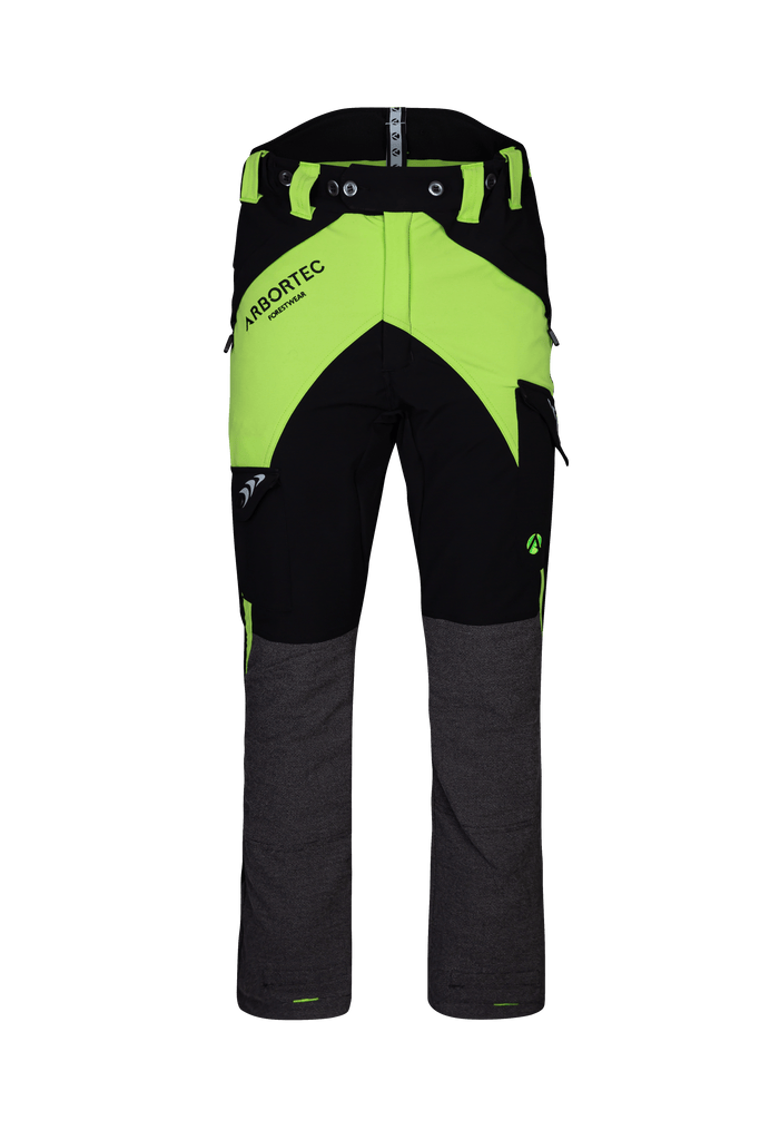 AT4010(US) Trouser Breatheflex US Lime/Black - Arbortec Forestwear