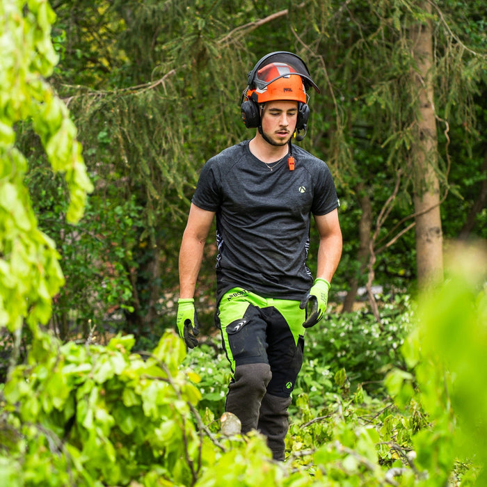 AT4010(US) Trouser Breatheflex US Lime/Black - Arbortec Forestwear