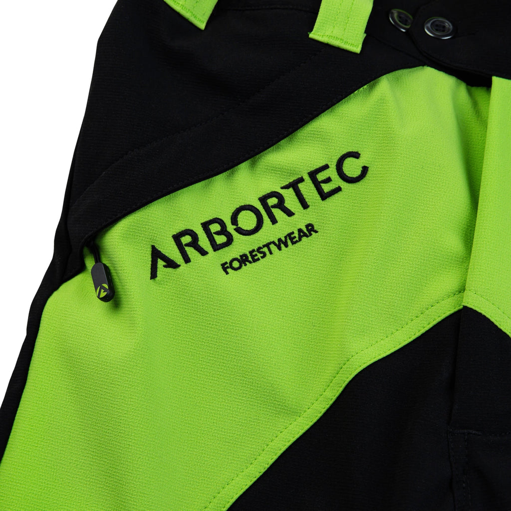 AT4010(US) Trouser Breatheflex US Lime/Black - Arbortec Forestwear