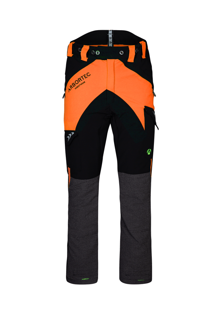 AT4010(US) Trouser Breatheflex US Orange/Black - Arbortec Forestwear
