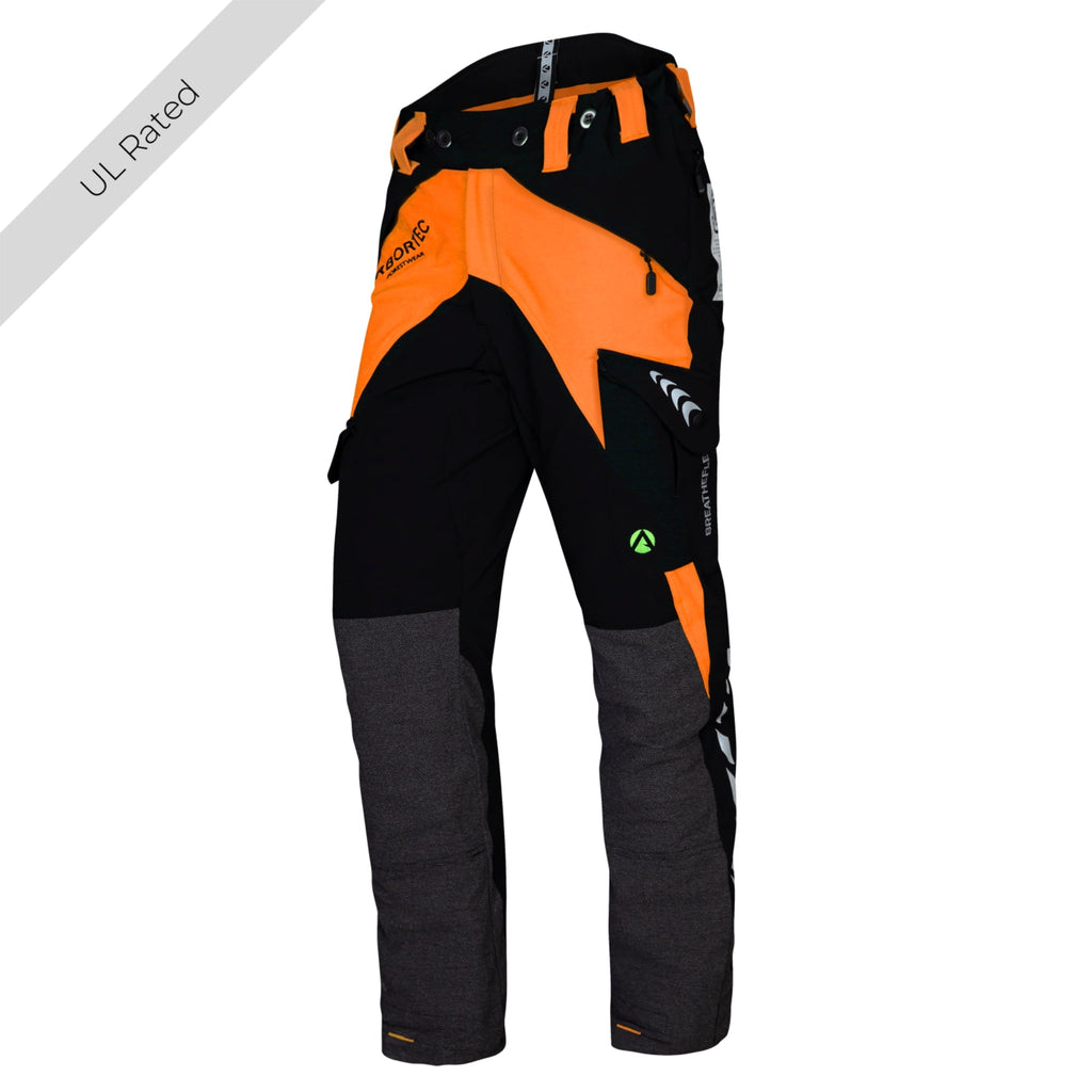 AT4010(US) Trouser Breatheflex US Orange/Black - Arbortec Forestwear