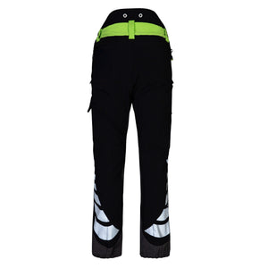 AT4035 Breatheflex Chainsaw Trousers Design C Class 3 - Lime - Arbortec Forestwear