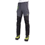 AT4044 Arbortec Mid-Range Chainsaw Trousers Design C Class 1 - Grey - Arbortec Forestwear