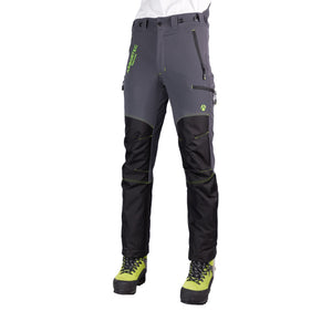 AT4044 Arbortec Mid-Range Chainsaw Trousers Design C Class 1 - Grey - Arbortec Forestwear
